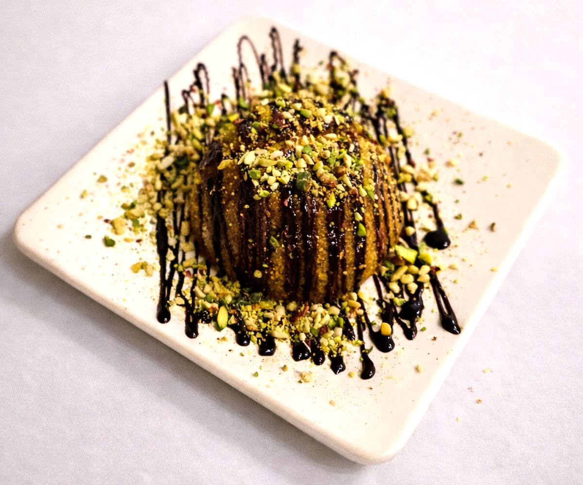 Dondurmalı İrmik Helvası